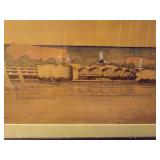 Monona Terrace Framed Drawing