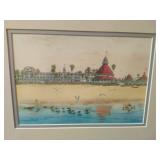 Framed Beach Artwork