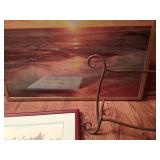 Framed Beach Artwork