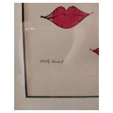 Framed Andy Warhol Print
