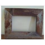 Framed Print with Rustic Frame