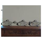 Three Metal Fish Wall art