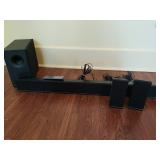 Vizio Soundbar with Three Surround Sound Speakers