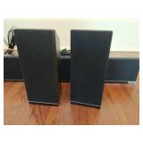 Vizio Soundbar with Three Surround Sound Speakers