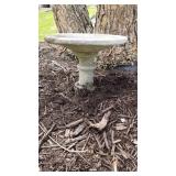 Sweet Petite Concrete Bird Bath