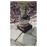 Sweet Petite Concrete Bird Bath