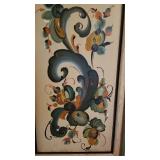 Rosemal on wood floral display