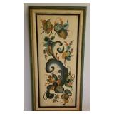 Rosemal on wood floral display