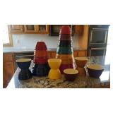 Crate & Barrel Beehive Mixing Bowls
