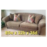 Retrospect Sofa with Throw Pillows