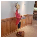 Pool Cue Butler Figural Pool Cue Accessory