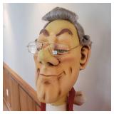 Pool Cue Butler Figural Pool Cue Accessory