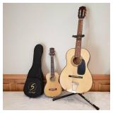 Duette Guitar ukulele Pair