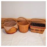 Longaberger Fall Display Baskets
