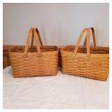 Large Longaberger Picnic Baskets