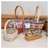 Easter Longaberger Basket Bundle