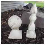 Petite Concrete Garden Art