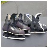 Bauer 88 Pro Skates and Youth 3s Pairing