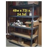 Utility Shelving (aa)   ~ 48 x 72 x 24.5
