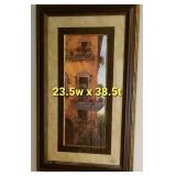 Italian Cityscape Framed Print