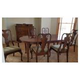 Thomasville Dining Room Table and Chairs