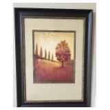 Sienna Landscape Framed Art Print