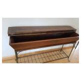Shaker Style Sofa Library Table with Storage