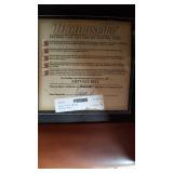 Thomasville Chocolate Brown Leather Sofa Couch