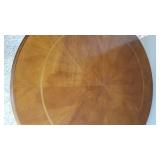 Light Mahogany Drum Table