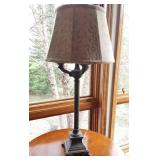 Ribbed Column Table Lamp