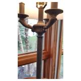 Ribbed Column Table Lamp