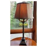 Ribbed Column Table Lamp