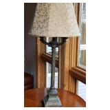 Ribbed Column Table Lamp