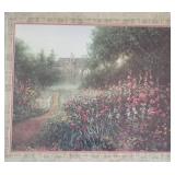 English Rose Garden Framed Print