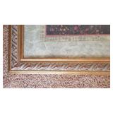 English Rose Garden Framed Print
