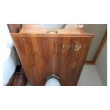 Pecan Side Table Night Stand