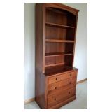Ethan Allen Book Shelf and 3 Drawer Chest
