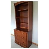 Ethan Allen Book Shelf and 3 Drawer Chest