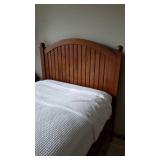 Ethan Allen Twin Bed with Trundle Storage Drawer