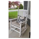 By the Yard White Rocking Chairs