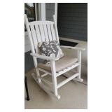 By the Yard White Rocking Chairs