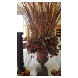 Decorator Accent Pieces in Amber, Wood and Metal