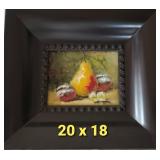 Fruit Still Life Oil Painting Framed Art