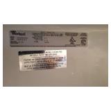 Whirlpool White Refrigerator Freezer