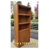 Bookshelf Storage Cabinet