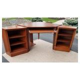 Ethan Allen Corner Desk Workstation