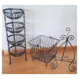Wire Basket Accent Pieces