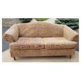 Vintage FlexSteel Upholstered Loveseat