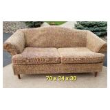 Vintage FlexSteel Upholstered Loveseat