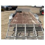 2003 Tandem Axle Aluminum Car-Hauler Trailer